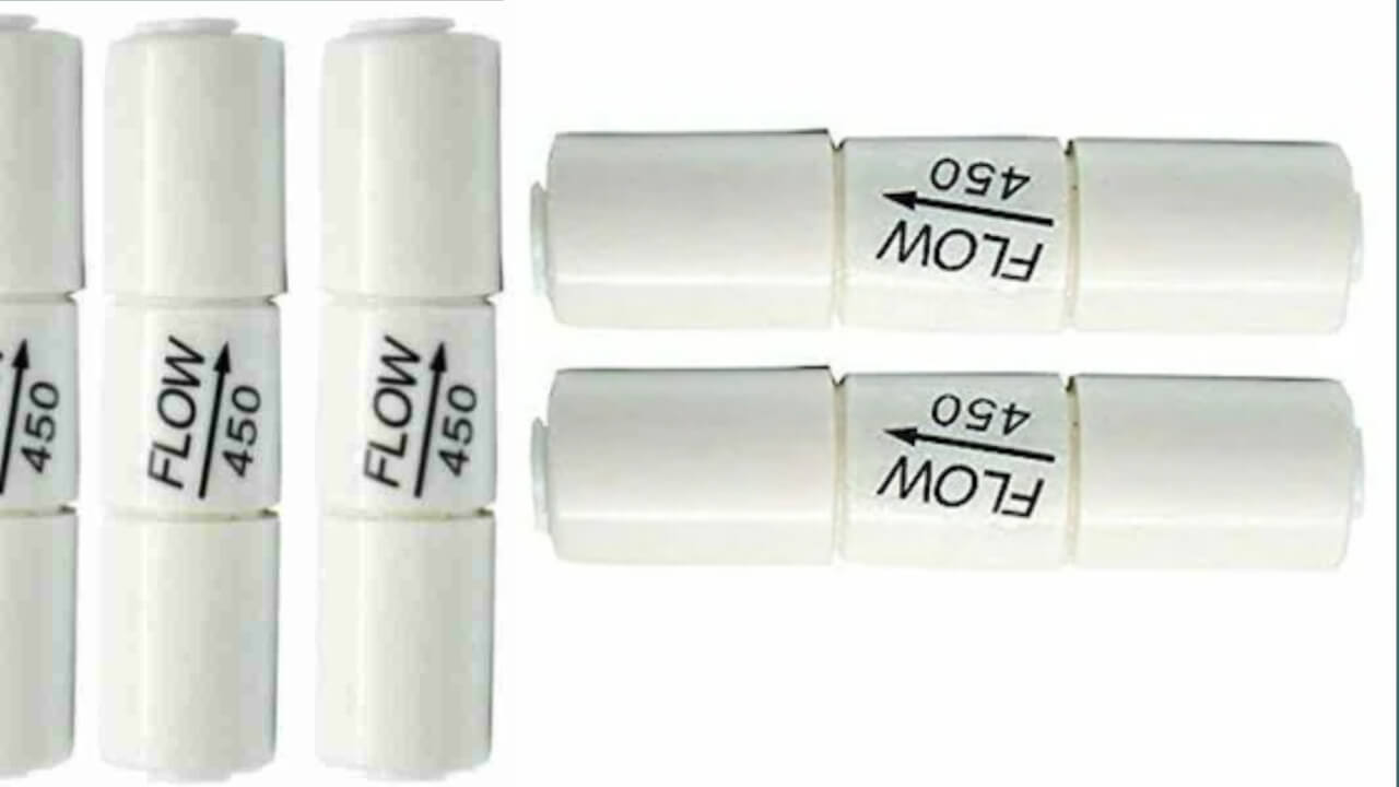 ro water purifier flow resister image